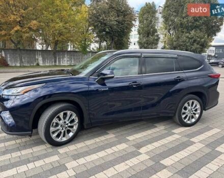 Синий Тойота Хайлендер, объемом двигателя 2.49 л и пробегом 63 тыс. км за 44300 $, фото 2 на Automoto.ua