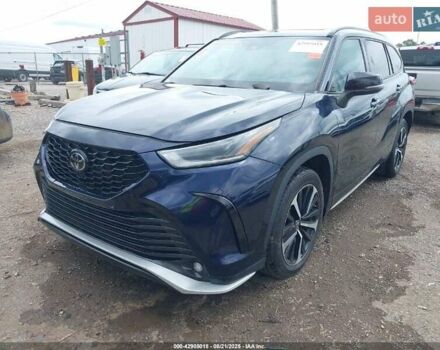 Синий Тойота Хайлендер, объемом двигателя 3.46 л и пробегом 37 тыс. км за 17000 $, фото 1 на Automoto.ua