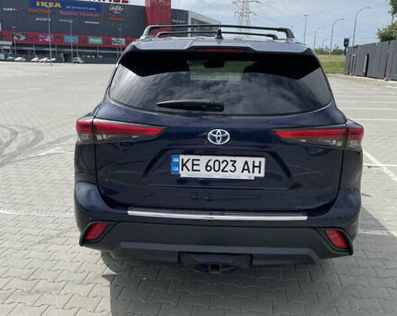 Тойота Хайлендер 2021 в Одессе на Automoto.ua Синий Тойота Хайлендер, объемом двигателя 2.49 л и пробегом 35 тыс. км за 45300 $, фото 3 на Automoto.ua