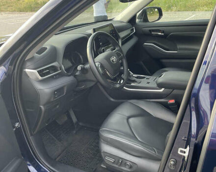 Тойота Хайлендер 2021 в Одессе на Automoto.ua Синий Тойота Хайлендер, объемом двигателя 2.49 л и пробегом 35 тыс. км за 45300 $, фото 6 на Automoto.ua