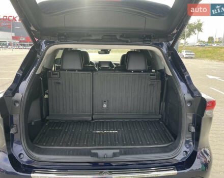 Тойота Хайлендер 2021 в Одессе на Automoto.ua Синий Тойота Хайлендер, объемом двигателя 2.49 л и пробегом 35 тыс. км за 45300 $, фото 8 на Automoto.ua