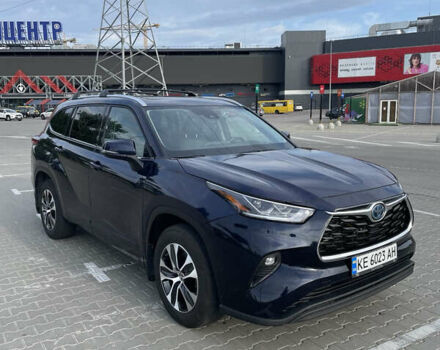 Тойота Хайлендер 2021 в Одессе на Automoto.ua Синий Тойота Хайлендер, объемом двигателя 2.49 л и пробегом 35 тыс. км за 45300 $, фото 5 на Automoto.ua