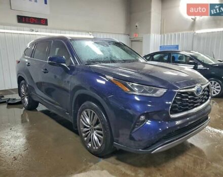 Синий Тойота Хайлендер, объемом двигателя 2.49 л и пробегом 62 тыс. км за 15600 $, фото 3 на Automoto.ua