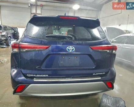 Синий Тойота Хайлендер, объемом двигателя 2.49 л и пробегом 62 тыс. км за 15600 $, фото 5 на Automoto.ua