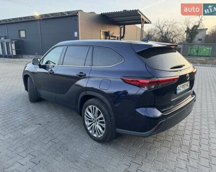 Синий Тойота Хайлендер, объемом двигателя 3.46 л и пробегом 60 тыс. км за 47300 $, фото 2 на Automoto.ua