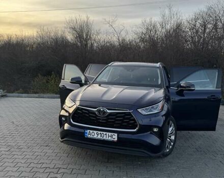 Синий Тойота Хайлендер, объемом двигателя 3.46 л и пробегом 60 тыс. км за 47300 $, фото 15 на Automoto.ua