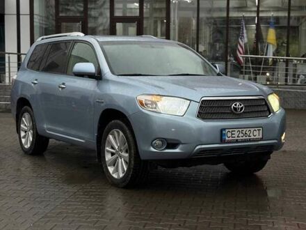 Синий Тойота Хайлендер, объемом двигателя 3.3 л и пробегом 353 тыс. км за 18900 $, фото 1 на Automoto.ua