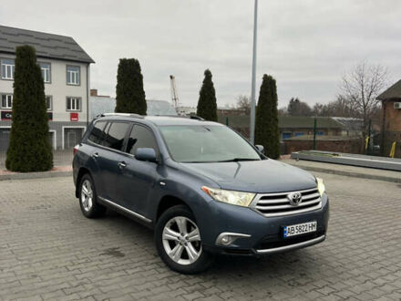Синий Тойота Хайлендер, объемом двигателя 3.5 л и пробегом 174 тыс. км за 14500 $, фото 1 на Automoto.ua