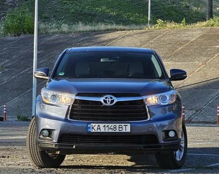 Синій Тойота Хайлендер, об'ємом двигуна 3.46 л та пробігом 165 тис. км за 20950 $, фото 1 на Automoto.ua