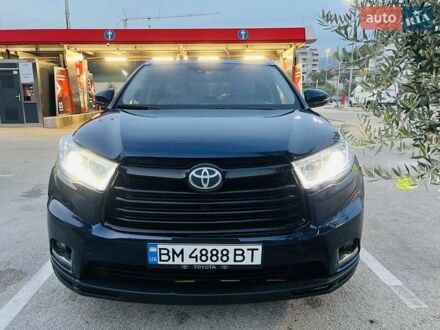 Тойота Хайлендер 2016 в Киеве на Automoto.ua Синий Тойота Хайлендер, объемом двигателя 3.55 л и пробегом 187 тыс. км за 24000 $, фото 1 на Automoto.ua