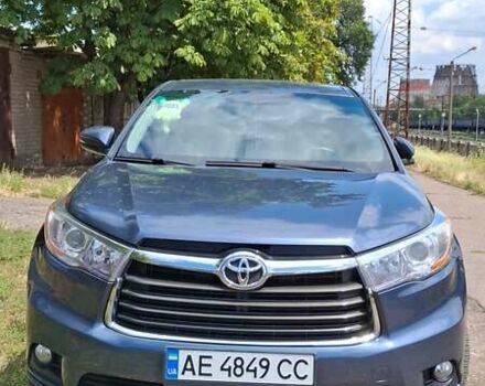 Синій Тойота Хайлендер, об'ємом двигуна 3.5 л та пробігом 125 тис. км за 24000 $, фото 1 на Automoto.ua