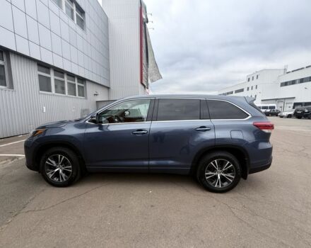 Тойота Хайлендер 2017 в Киеве на Automoto.ua Синий Тойота Хайлендер, объемом двигателя 3.5 л и пробегом 110 тыс. км за 24600 $, фото 1 на Automoto.ua