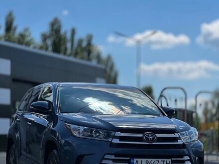 Синій Тойота Хайлендер, об'ємом двигуна 3.46 л та пробігом 120 тис. км за 21900 $, фото 1 на Automoto.ua