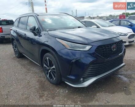 Синий Тойота Хайлендер, объемом двигателя 3.46 л и пробегом 37 тыс. км за 17000 $, фото 1 на Automoto.ua