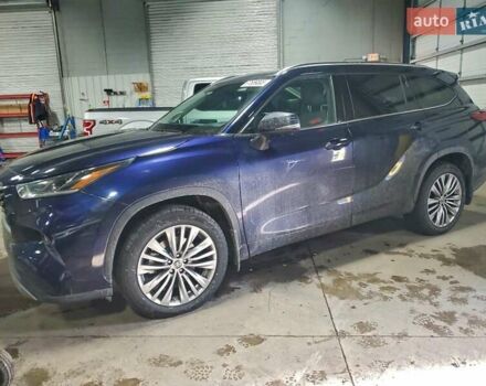 Синій Тойота Хайлендер, об'ємом двигуна 3.46 л та пробігом 81 тис. км за 14500 $, фото 1 на Automoto.ua