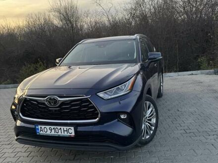 Синий Тойота Хайлендер, объемом двигателя 3.46 л и пробегом 60 тыс. км за 47300 $, фото 1 на Automoto.ua