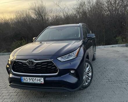 Синій Тойота Хайлендер, об'ємом двигуна 3.46 л та пробігом 60 тис. км за 47300 $, фото 1 на Automoto.ua