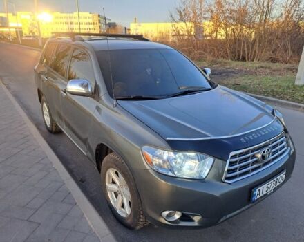 Зеленый Тойота Хайлендер, объемом двигателя 3.5 л и пробегом 185 тыс. км за 14500 $, фото 7 на Automoto.ua