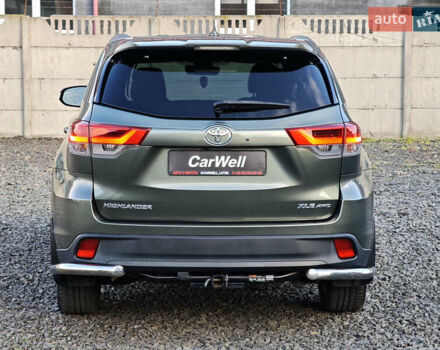 Зеленый Тойота Хайлендер, объемом двигателя 3.5 л и пробегом 123 тыс. км за 27999 $, фото 5 на Automoto.ua