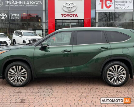 Зеленый Тойота Хайлендер, объемом двигателя 2.5 л и пробегом 2 тыс. км за 62700 $, фото 2 на Automoto.ua