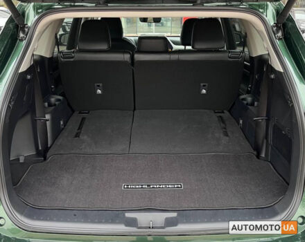 Зеленый Тойота Хайлендер, объемом двигателя 2.5 л и пробегом 2 тыс. км за 62700 $, фото 9 на Automoto.ua