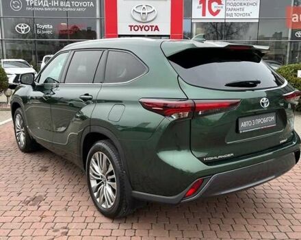 Зеленый Тойота Хайлендер, объемом двигателя 2.49 л и пробегом 2 тыс. км за 62700 $, фото 1 на Automoto.ua