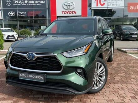 Тойота Хайлендер 2022 в Хмельницком на Automoto.ua Зеленый Тойота Хайлендер, объемом двигателя 2.49 л и пробегом 41 тыс. км за 54500 $, фото 1 на Automoto.ua