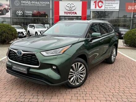 Зеленый Тойота Хайлендер, объемом двигателя 2.49 л и пробегом 2 тыс. км за 62700 $, фото 1 на Automoto.ua