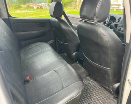 Белый Тойота Хайлюкс, объемом двигателя 2 л и пробегом 79 тыс. км за 8400 $, фото 9 на Automoto.ua