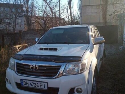 Тойота Хайлюкс 2012 в Одессе на Automoto.ua Белый Тойота Хайлюкс, объемом двигателя 3 л и пробегом 152 тыс. км за 20500 $, фото 1 на Automoto.ua