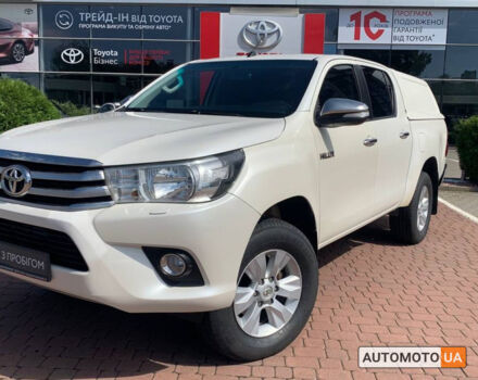Тойота Хайлюкс 2016 в Хмельницком на Automoto.ua Белый Тойота Хайлюкс, объемом двигателя 2.4 л и пробегом 344 тыс. км за 21000 $, фото 1 на Automoto.ua