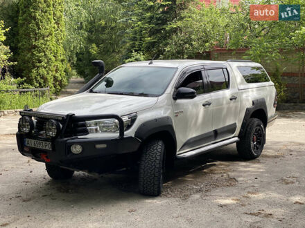 Тойота Хайлюкс 2018 в Харькове на Automoto.ua Белый Тойота Хайлюкс, объемом двигателя 2.39 л и пробегом 73 тыс. км за 39000 $, фото 1 на Automoto.ua
