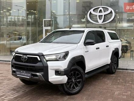 Белый Тойота Хайлюкс, объемом двигателя 2.76 л и пробегом 59 тыс. км за 46960 $, фото 1 на Automoto.ua