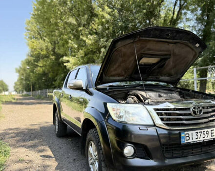 Чорний Тойота Хайлюкс, об'ємом двигуна 2.49 л та пробігом 377 тис. км за 12100 $, фото 25 на Automoto.ua