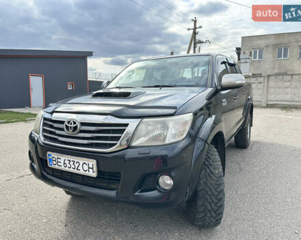 Тойота Хайлюкс 2012 у Миколаєві на Automoto.ua Чорний Тойота Хайлюкс, об'ємом двигуна 2.5 л та пробігом 259 тис. км за 16700 $, фото 3 на Automoto.ua