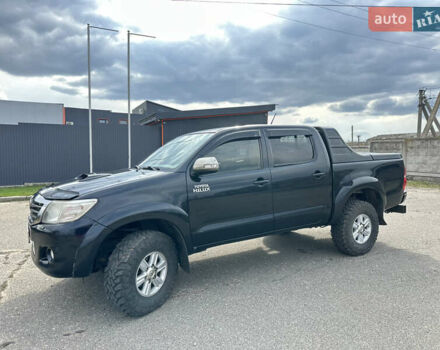 Тойота Хайлюкс 2012 у Миколаєві на Automoto.ua Чорний Тойота Хайлюкс, об'ємом двигуна 2.5 л та пробігом 259 тис. км за 16700 $, фото 2 на Automoto.ua
