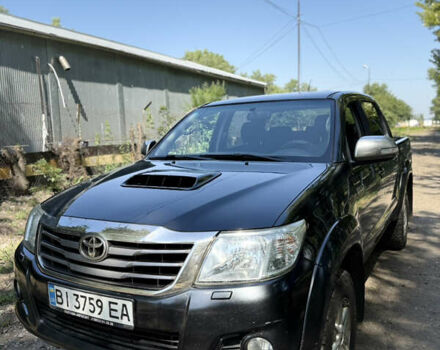 Чорний Тойота Хайлюкс, об'ємом двигуна 2.49 л та пробігом 377 тис. км за 12100 $, фото 19 на Automoto.ua