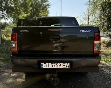 Чорний Тойота Хайлюкс, об'ємом двигуна 2.49 л та пробігом 377 тис. км за 12100 $, фото 18 на Automoto.ua
