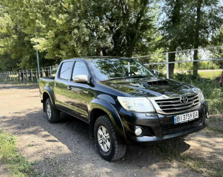 Чорний Тойота Хайлюкс, об'ємом двигуна 2.49 л та пробігом 377 тис. км за 12100 $, фото 31 на Automoto.ua