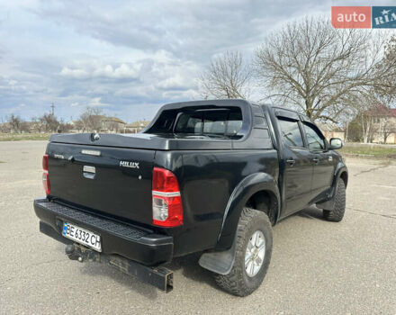 Тойота Хайлюкс 2012 у Миколаєві на Automoto.ua Чорний Тойота Хайлюкс, об'ємом двигуна 2.5 л та пробігом 259 тис. км за 16700 $, фото 5 на Automoto.ua