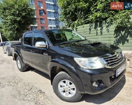 Чорний Тойота Хайлюкс, об'ємом двигуна 2.5 л та пробігом 165 тис. км за 18400 $, фото 4 на Automoto.ua