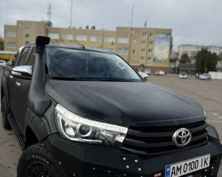 Чорний Тойота Хайлюкс, об'ємом двигуна 2.76 л та пробігом 397 тис. км за 30000 $, фото 6 на Automoto.ua