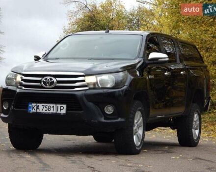 Тойота Хайлюкс 2017 в Черкассах на Automoto.ua Черный Тойота Хайлюкс, объемом двигателя 2.76 л и пробегом 290 тыс. км за 20000 $, фото 2 на Automoto.ua