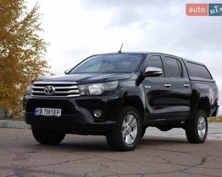 Тойота Хайлюкс 2017 в Черкассах на Automoto.ua Черный Тойота Хайлюкс, объемом двигателя 2.76 л и пробегом 290 тыс. км за 20000 $, фото 1 на Automoto.ua