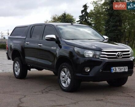 Тойота Хайлюкс 2017 в Черкассах на Automoto.ua Черный Тойота Хайлюкс, объемом двигателя 2.76 л и пробегом 290 тыс. км за 20000 $, фото 3 на Automoto.ua