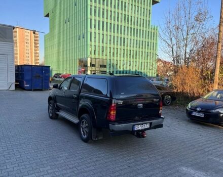 Черный Тойота Хайлюкс, объемом двигателя 3 л и пробегом 219 тыс. км за 4500 $, фото 3 на Automoto.ua