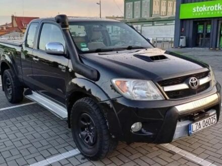 Чорний Тойота Хайлюкс, об'ємом двигуна 2.4 л та пробігом 260 тис. км за 3600 $, фото 1 на Automoto.ua