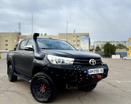 Чорний Тойота Хайлюкс, об'ємом двигуна 2.76 л та пробігом 397 тис. км за 30000 $, фото 1 на Automoto.ua