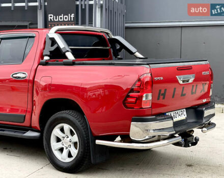 Красный Тойота Хайлюкс, объемом двигателя 2.4 л и пробегом 57 тыс. км за 35000 $, фото 13 на Automoto.ua