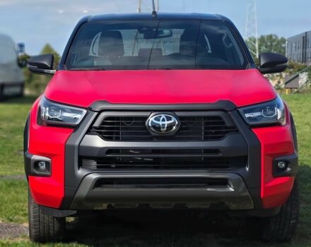 Красный Тойота Хайлюкс, объемом двигателя 2.8 л и пробегом 21 тыс. км за 13000 $, фото 1 на Automoto.ua